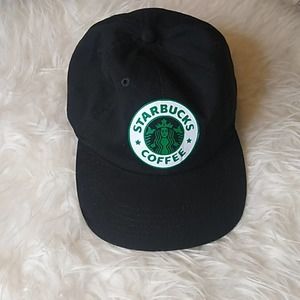 Starbucks Hat Black 100% Cotton One Size